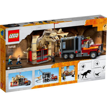 LEGO 76948 Jurassic World Ucieczka tyranozaura i a
